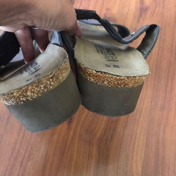 NAOT Made in Israel leather sandals, comfort shoes, slip on size 40 (9) - Picture 4 of 7